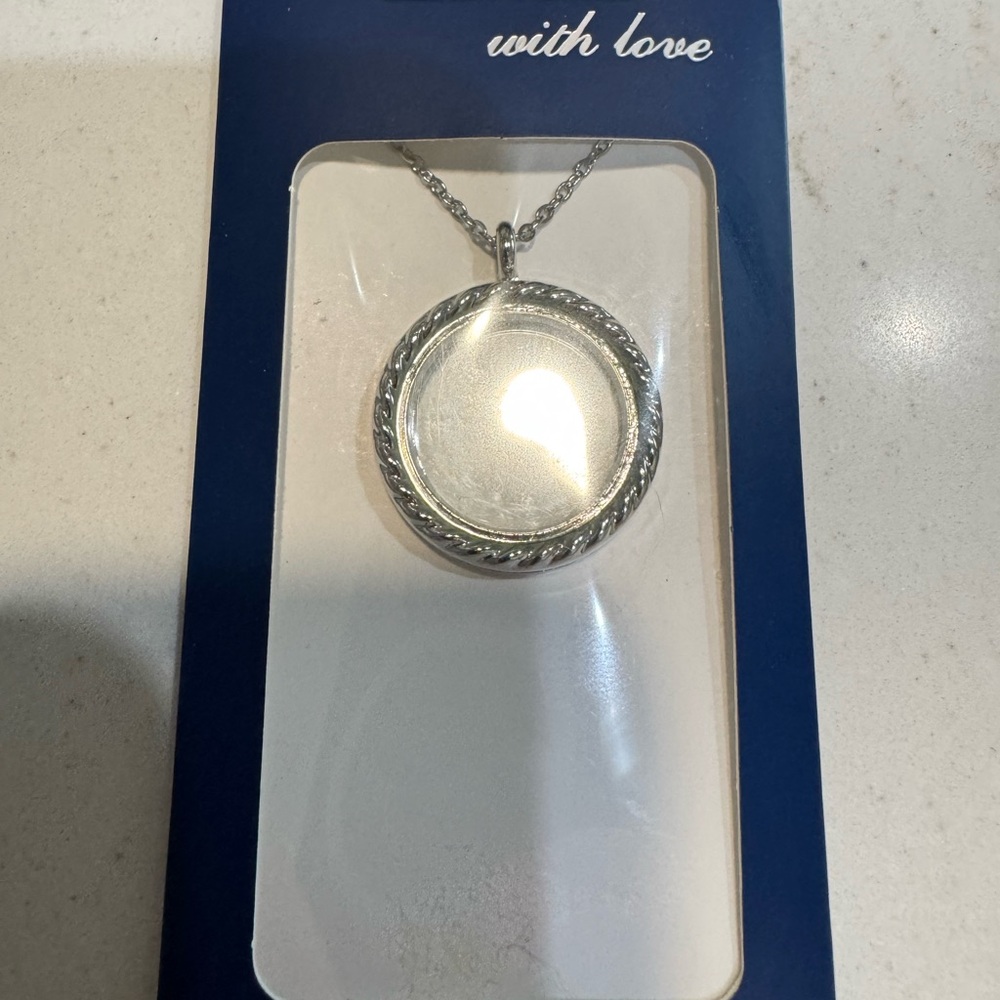 Effy Silver Pendant Charm Holder Necklace